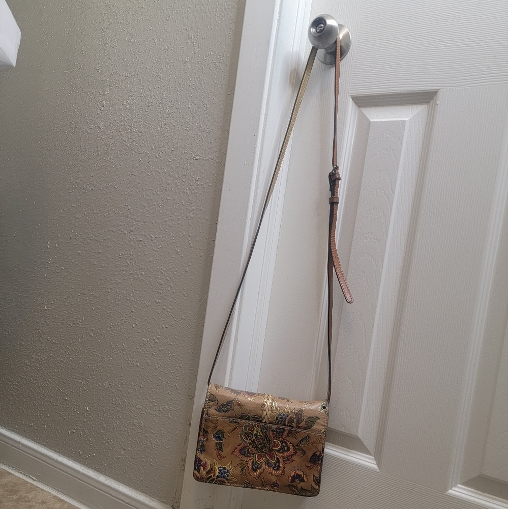 Patricia Nash Bellizzi Braided Leather Crossbody Bag … Gem